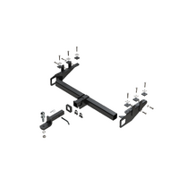 TowRite 3500kg Heavy Duty Truck Towbar (Powder Coated) - Centre Mount | Multifit