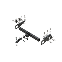 TowRite 4000kg Heavy Duty Truck Towbar (Powder Coated) - Centre Mount | Multifit