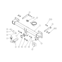 Hayman Reese Towbar Kit suits Mercedes GLE SUV V167 07/2018 - On & GLS SUV X167 07/2019 - On
