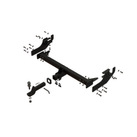 Heavy Duty Towbar for Isuzu D-Max Tray Back W/Extended Tray (07/2020 - On) | TowRite