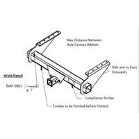 Multi Fit Truck 3.5 Tonne Towbar