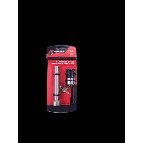 Trojan Stainless Steel Hitch Pin with Lock